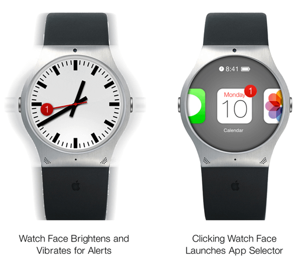 Apple iOS 7 iWatch Pictures and Features